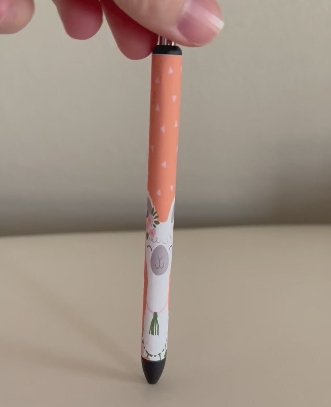 Video of llama pen to show full design. 